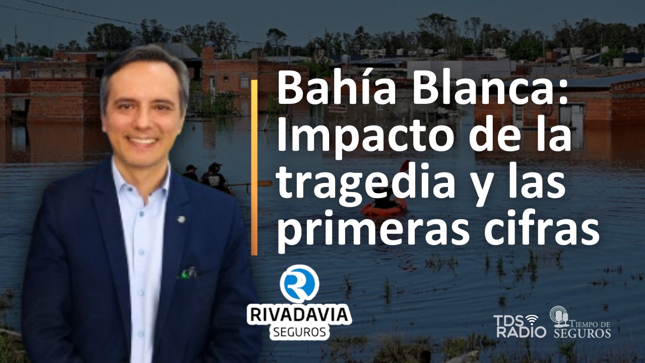 Seguimos analizando una de las mayores tragedias de nuestro país, en esta ocasión conversando con Hernán Pelayes, responsable del CAT Bahía Blanca de Seguros Rivadavia, para conocer cómo les ha impactado el estrago, y más.